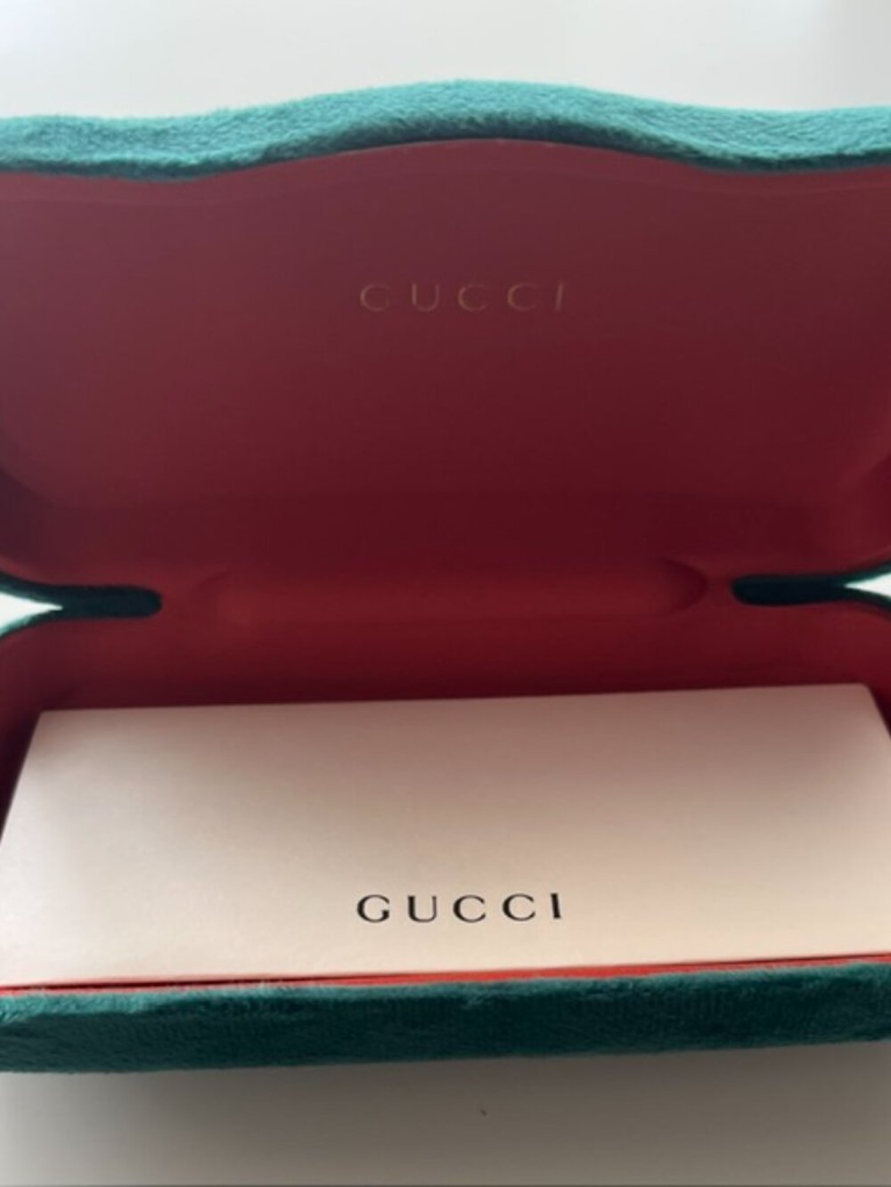 Gucci GG0083S Women's Oversized Square Black Frame Sunglasses - Picture 10 of 11